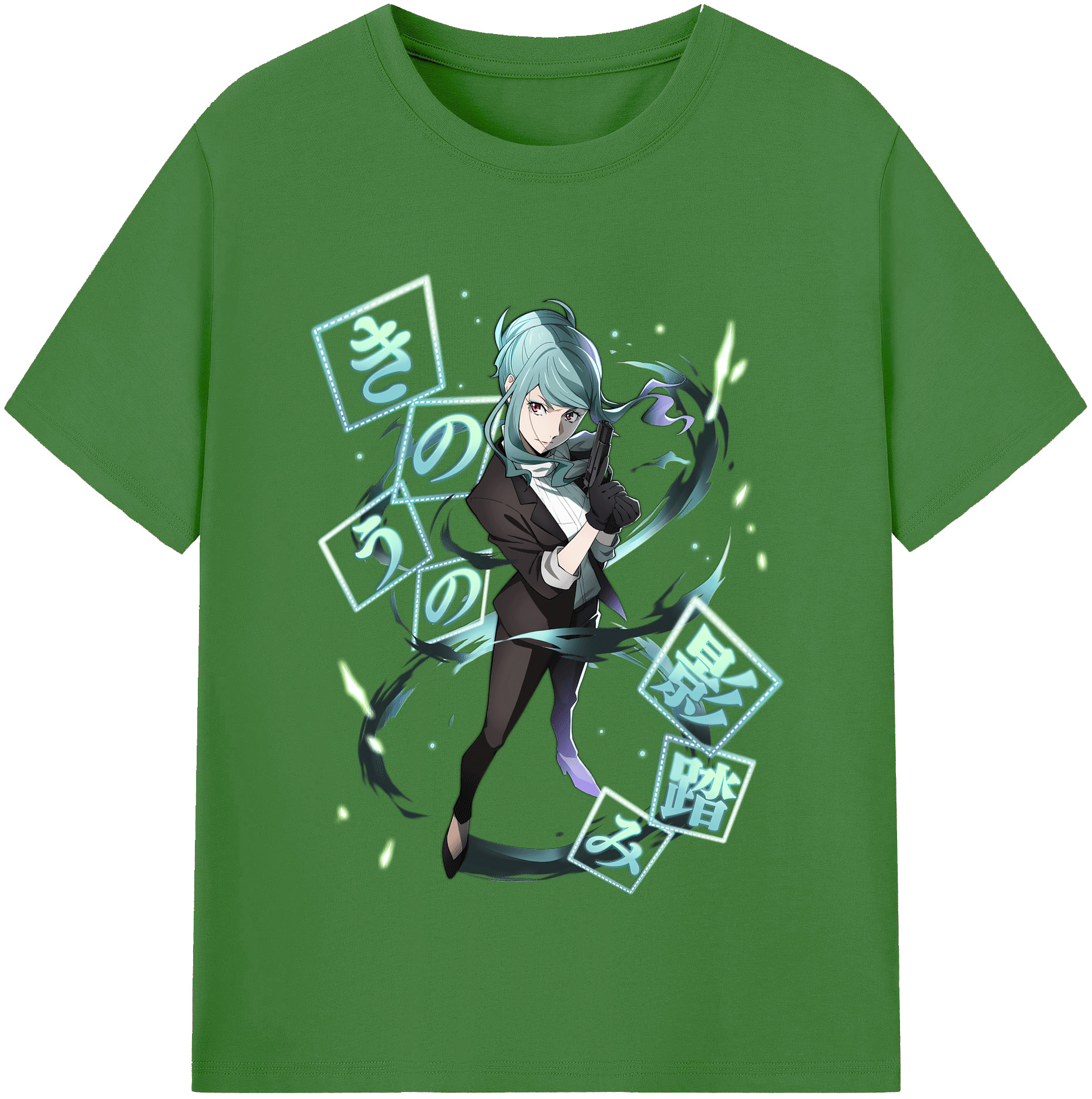 （画像用） 文豪ストレイドッグス Bungo Stray Dogs レディースカジュアルプリントTシャツ（綿100％）